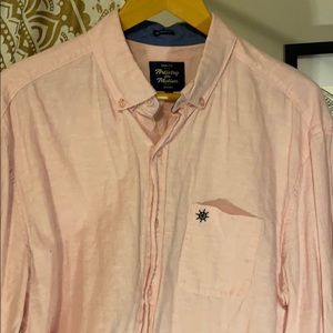 Pink Button Down